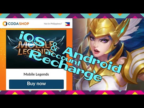 iOS and android top up tutorial || How to recharge diamonds in Mobile Legends via Codashop iOS and android top up tutorial || How to recharge diamonds in Mobile Legends via Codashop