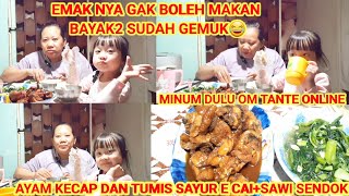 MAMA GAK BOLEH MAKAN BANYAK2 UDAH GEMUK⁉️ AYAM KECAP