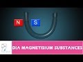 DIA MAGNETIC SUBSTANCES