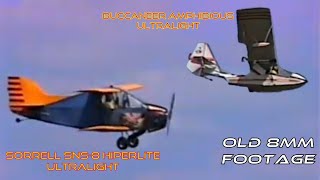 Ultralight aircraft fly in event | A Buccaneer and a Sorrell SNS-8 Hiperlight | Footage from 2001