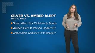 What's The Difference Between AMBER Alerts and Silver Alerts?