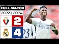 CA Osasuna 2 - 4 Real Madrid | PARTIDO COMPLETO | LALIGA EA SPORTS 2023/24