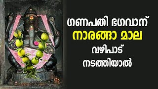 ഗണപതിക്ക് നാരങ്ങ മാല സമര്‍പ്പിച്ചാല്‍