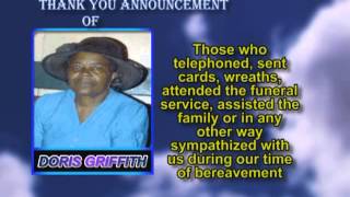 Doris Griffith Thank you