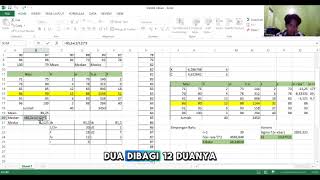 (TUGAS) TUTORIAL EXCEL MENGHITUNG UKURAN PEMUSATAN DATA DAN VARIABILITAS DATA