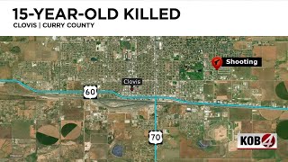 Police investigate shooting that left a teen dead in Clovis