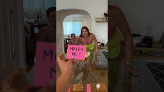 Girlfriend gets surprise proposal 🥹