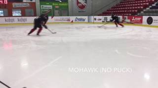 HC skills / Skating technic for puck protection