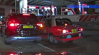 車CAM直擊 - 堅拿道東cut線大戰 Benz大戰DC9 (無人/車傷亡)