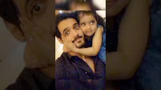 Wahaj Ali's with his wife \u0026 sweet daughter ❤️😍 X kahani suno song short video #shortsfeed #wahajali