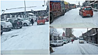 Zojila Pass New Update | 11 December 2024 | Drass side road conditions | snowfall🌧️road closed