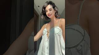 TRYON HAUL Micas - White party Dress - provando recebidos | vestido de festa #fashion #shortsvideo