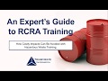 Webinar: An Expert's Guide to RCRA Training