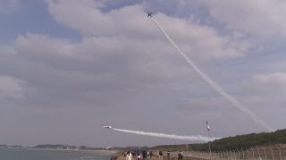 芦屋基地航空祭2013前日予行・ブルーインパルス展示飛行(2回目)