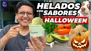 HELADOS CON SABORES A HALLOWEEN - Ariana Bolo Arce