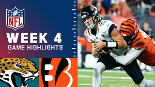 Jaguars vs. Bengals Week 4 Highlights | NFL 2021