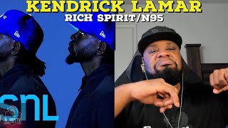 THIS WAS GOATED!!!! Kendrick Lamar: Rich Spirit/N95 (Live) - SNL Reaction