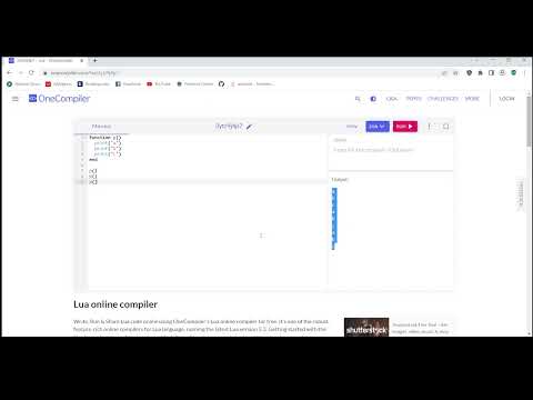 Tutorial Lua Untuk Pemula Part 5 Function Youtube