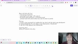 Build LLM Chat app in Java with Spring AI (Spring Boot 3) + Conversation History