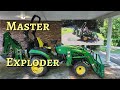 My John Deere 2025r Blew Up.