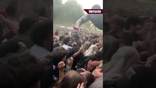 Painful Stagedive in Slow Motion 🥲 #shorts #impericon