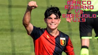 Marco Romano | Genoa U19 vs Sassuolo U19