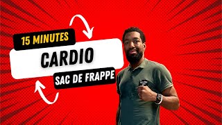 15 minutes cardio au sac de frappe ( entrainement complet)