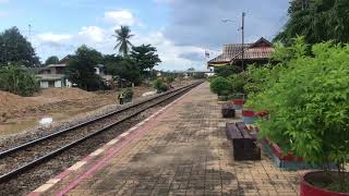 รถไฟไทย การเดินทางSRT ขบวนรถนำเที่ยวที่912 สวนสนประดิพัทธ์-กรุงเทพผ่านหนองจอก