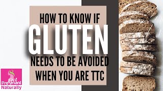 How To Know If Gluten Needs To Be Avoided When You Are TTC