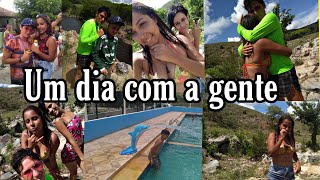 Vlogão:Nosso dia/Piscina/Festa|Canal Andrelin.