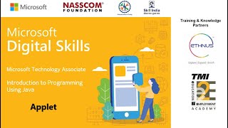 Digital Skills: Session 28-Applets in Java