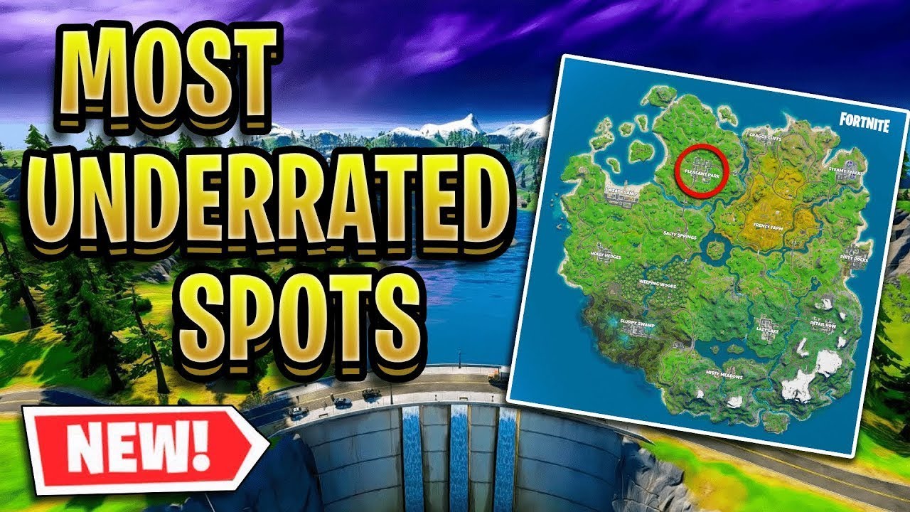 BEST LANDING SPOTS And LOOT RUNS For ARENA And COMPETITIVE FORTNITE In ...