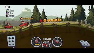 Hill Climb Racing- Gameplay walk through jeep (iOS,Android) - Car Racing Game 🎮
