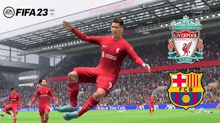 Liverpool Vs Barcelona | Friendly Match 2023 | FIFA 23 Gameplay
