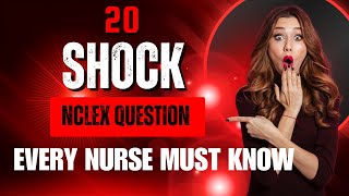 Hypovolemic Shock NCLEX Challenge: 20 Questions in 1 Hour! (Most Fail)