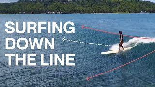 How to Surf Down the Line