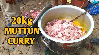 20 kg ల MUTTON Curry |#asrithafoods