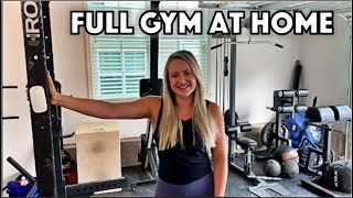 HOME GYM TOUR - Build a Complete Gym in your Garage