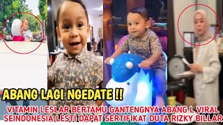 VITAMIN LESLAR BERTAMU GANTENGNYA ABANG L VIRAL SEINDONESIA LESTI DAPAT SERTIFIKAT DUTA RIZKY BILLAR