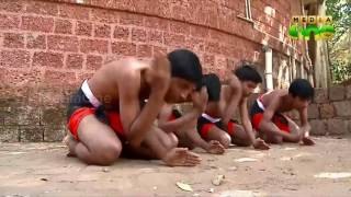 Poorakkali, a traditional dance ritual performance in kalolsavam