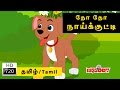 Dho Dho Naikutti | தோ தோ நாய்க்குட்டி | Tamil Rhymes for Kids | Tamil Rhymes