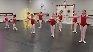 Ballet I/II Christmas performance “Driving Home for Christmas”