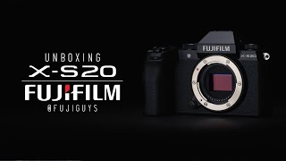 Fujifilm X-S20 - Unboxing - Fuji Guys