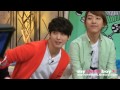 120325 yonghwa and jungshin filming kbs hello