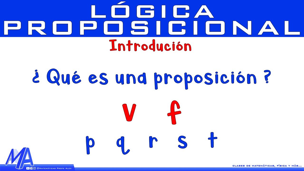 Lógica Proposicional | Introducción - YouTube