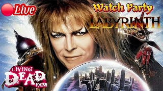 #Live 🔴 Watch Party Jim Henson's Labyrinth! 🎥🍿🎬