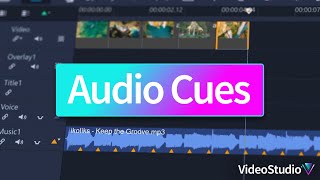 How to use Audio Cues in VideoStudio