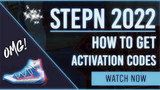 🔥 NEW STEPN ACTIVATION CODE GENERATOR STEPN FREE REGISTRATION CODE HOW TO GET TUTORIAL 🔥