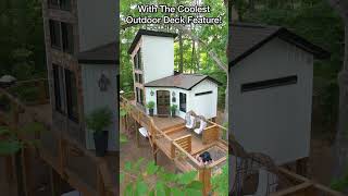 Luxury Tiny Home Treehouse w/ Unique Outdoor Deck!