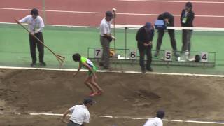 C 女子走幅跳 決勝8位　第47回ジュニアオリンピック